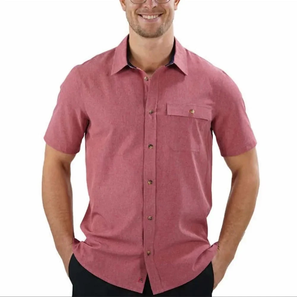 Avalanche Men's Short Sleeve Woven Shirt XXL